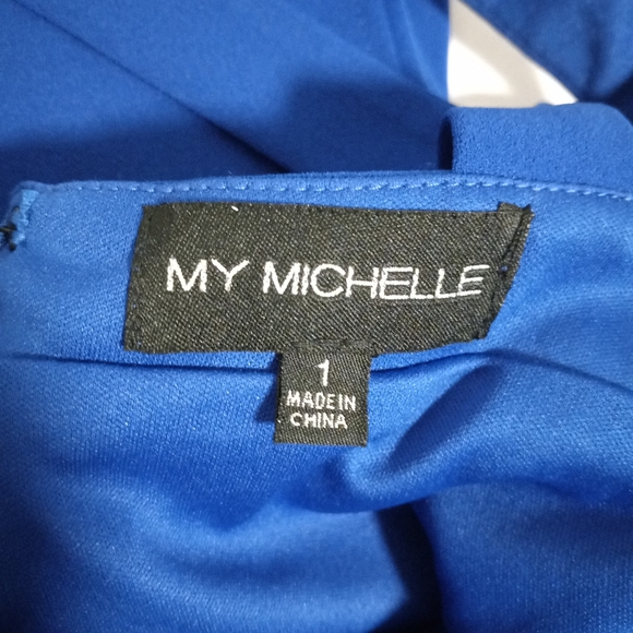 My Michelle Prom Sleeveless Fitted Gown - Picture 4 of 8